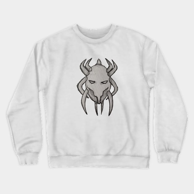 Horns Crewneck Sweatshirt by BD T-Designs